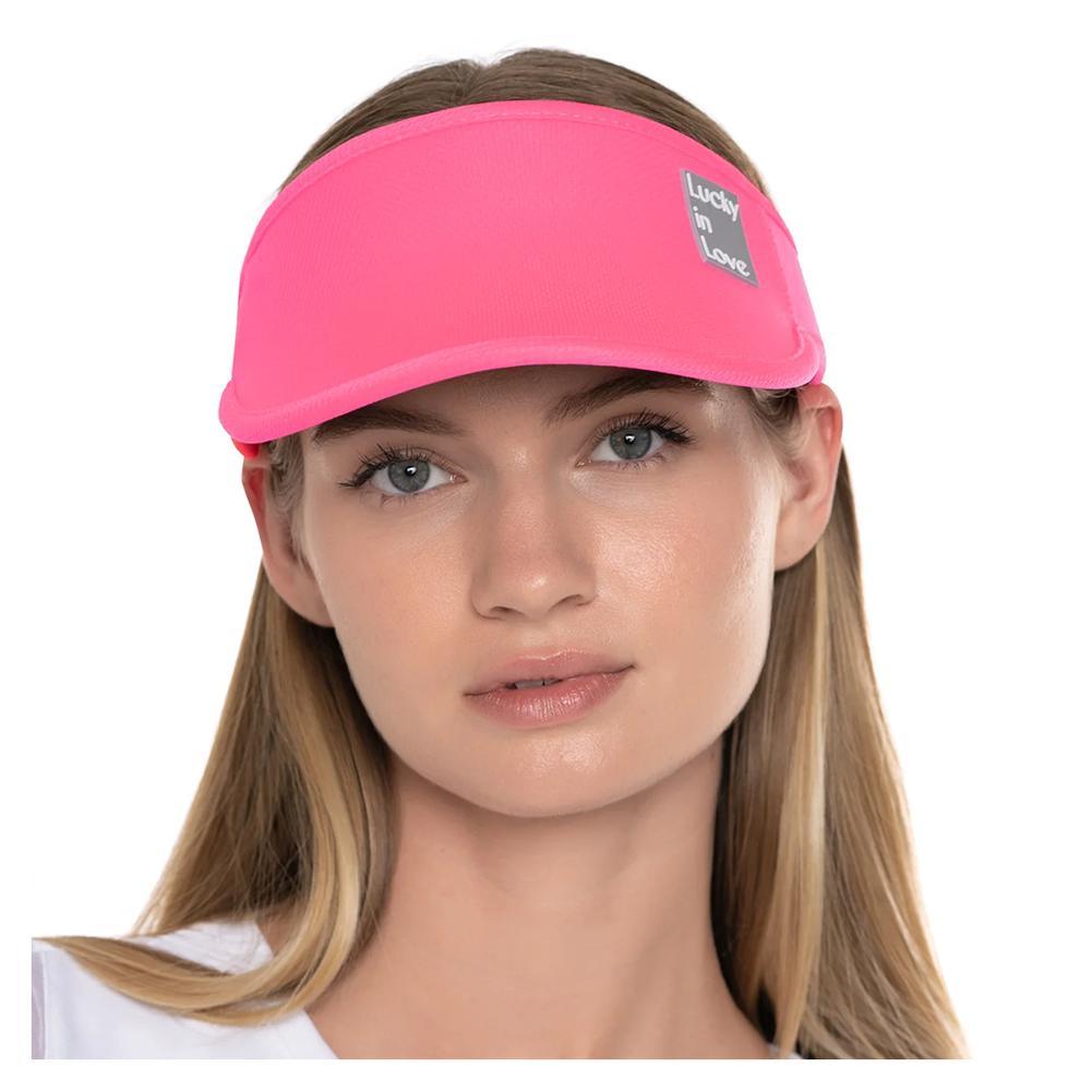 Women's Lucky Logo Stretch Visor