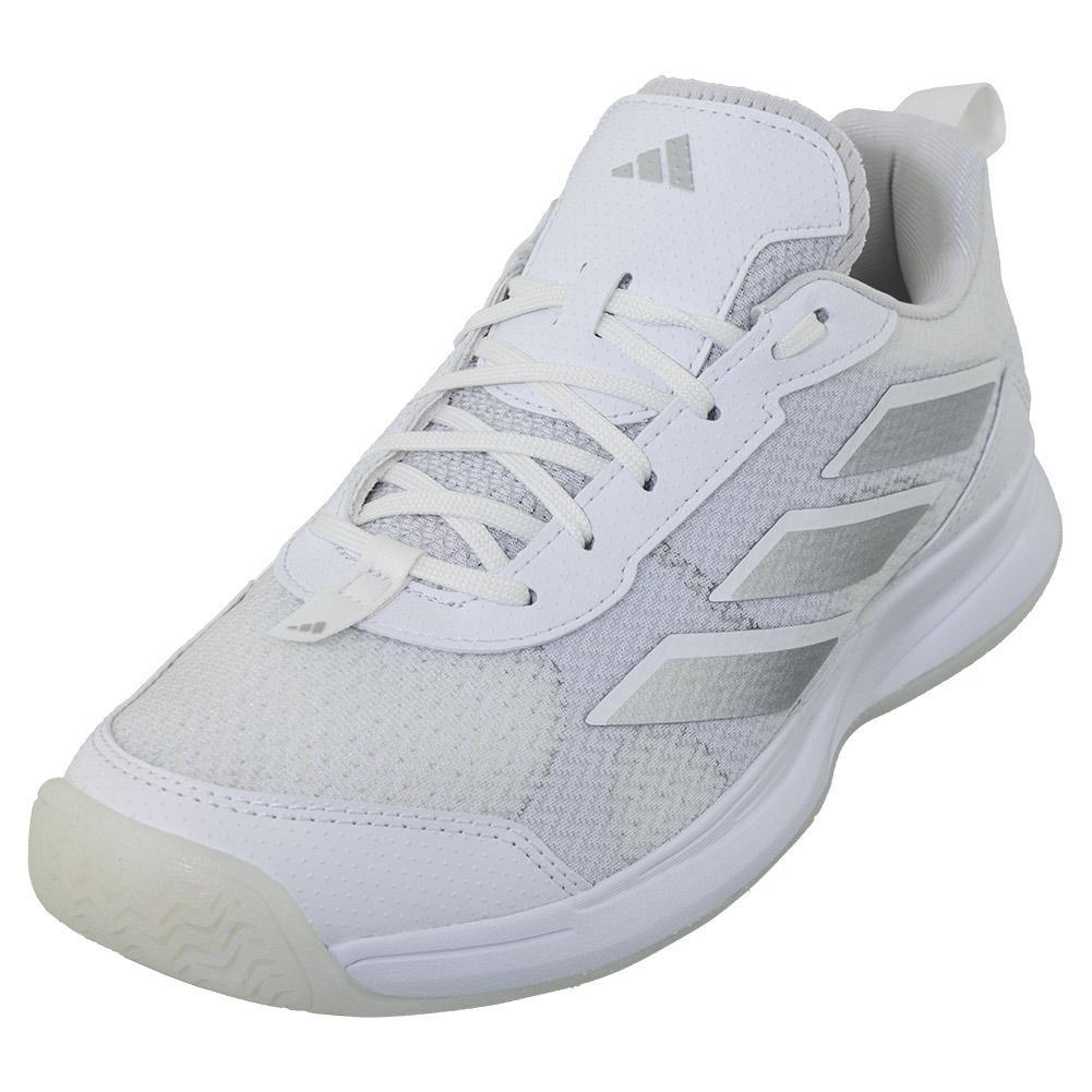 Women's AvaFlash Shoes White and Metallic Silver