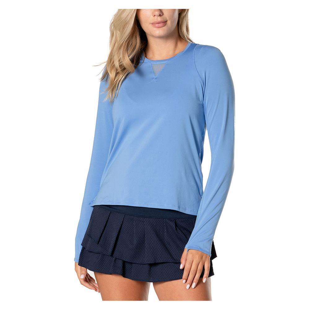 Women's LUV High Low Breezy Long Sleeve Top