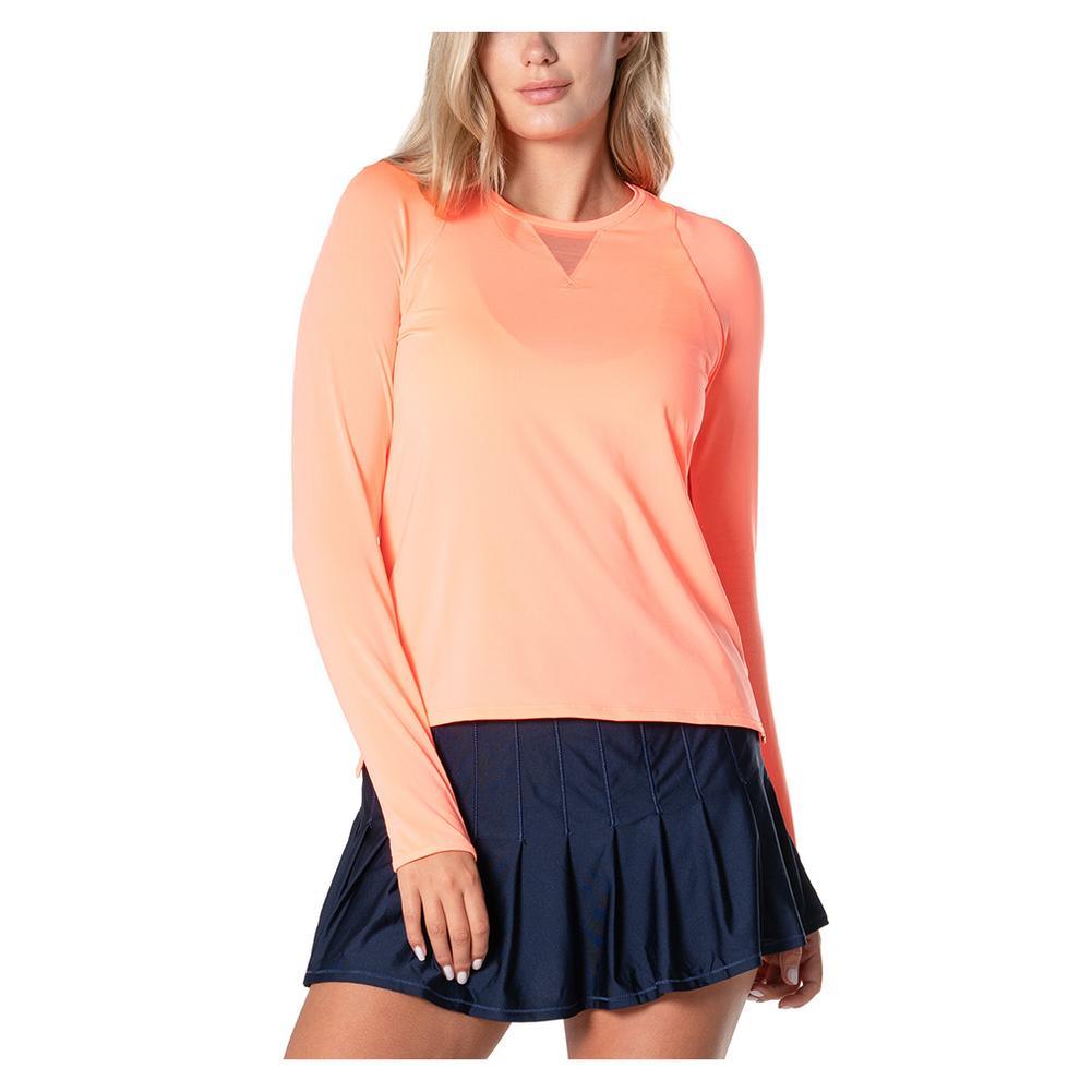 Women's LUV High Low Breezy Long Sleeve Top