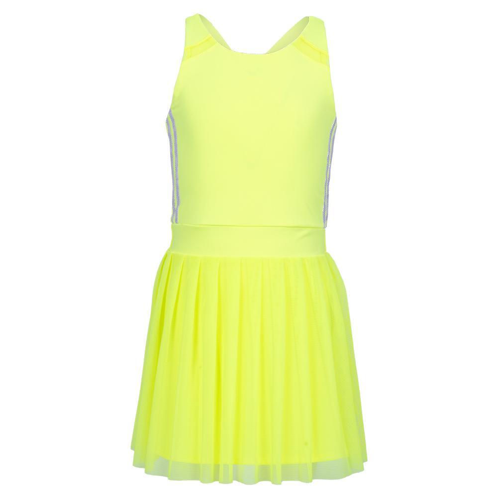 Girls' Game Time Dress Neon Yellow