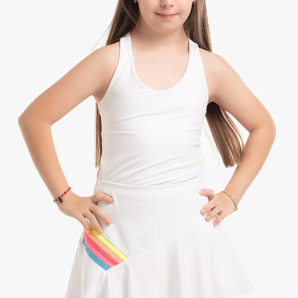 Girl's Prisma Stripe Tank Rainbow