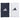 Interval Large Reversible 2.0 Wristband Collegiate Navy and White