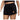 Womens Heritage Mid-Rise Shorts Black