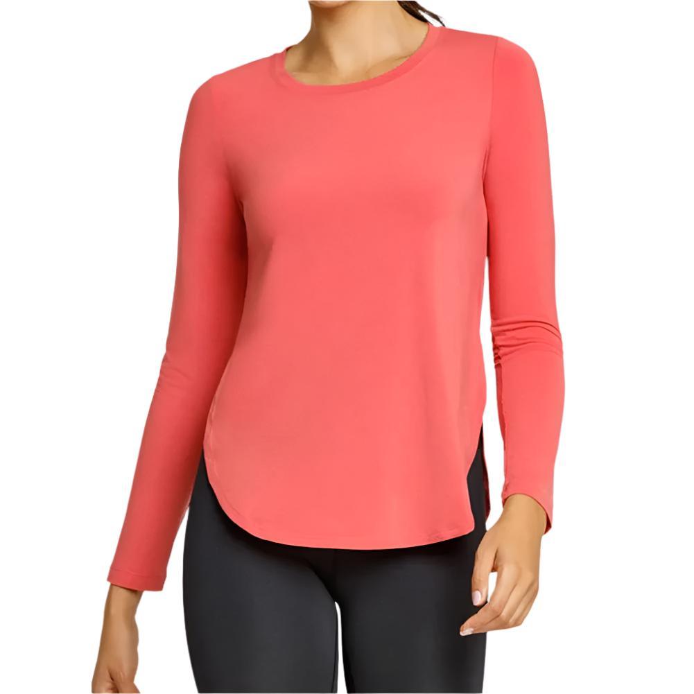Women's Panem Long Sleeve Top Cherry Rose