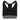Womens Lucky Ace Seamless Tennis Sports Bra Black and Ultimate Gray