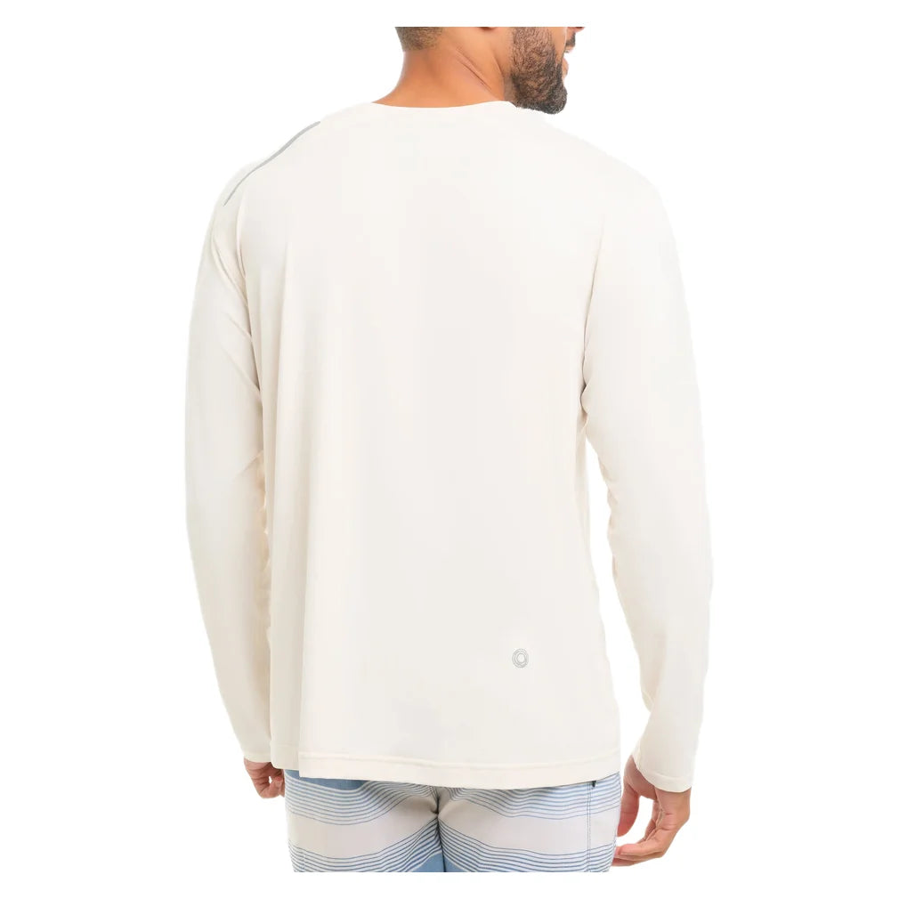 Men's Jet Long Sleeve Top Sand, BloqUV, Pickleball Express, 12002-SNDF26-6