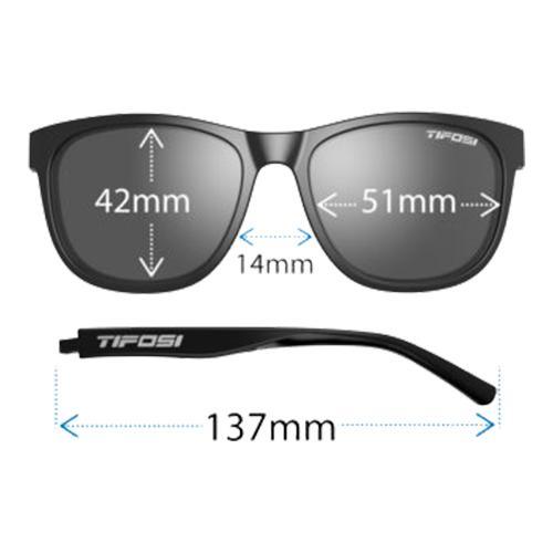 Swank Sunglasses Crystal Sky with Smoke Bright Blue Lenses