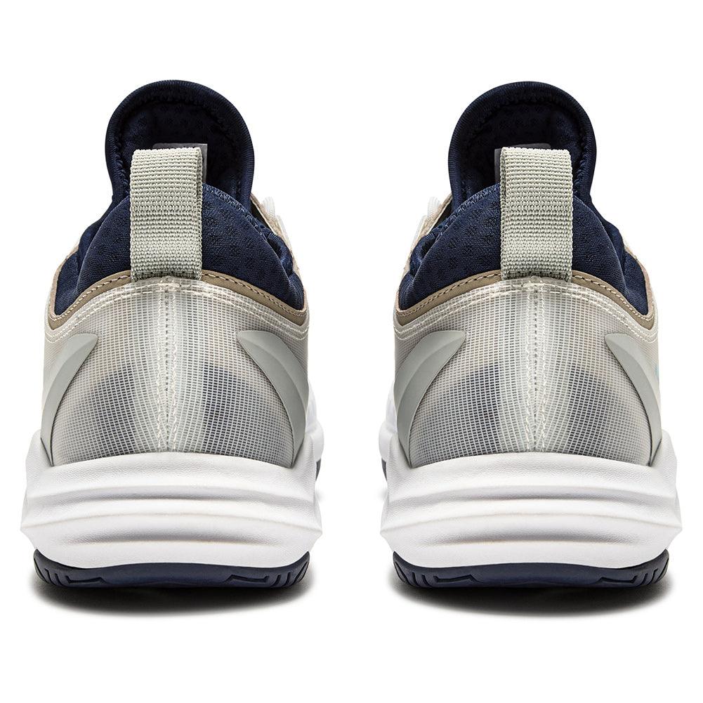 Men's Speed Blushield Fly 4 Court Shoes White and Blue Corsair
