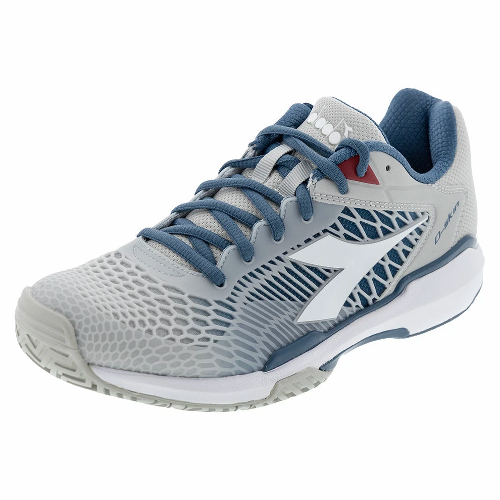 Men's Speed Competition 7 AG Shoes Silver and Oceanview