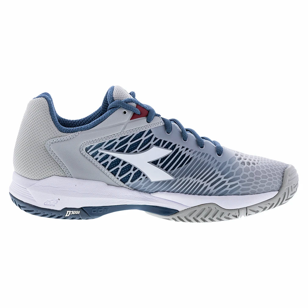 Men's Speed Competition 7 AG Shoes Silver and Oceanview