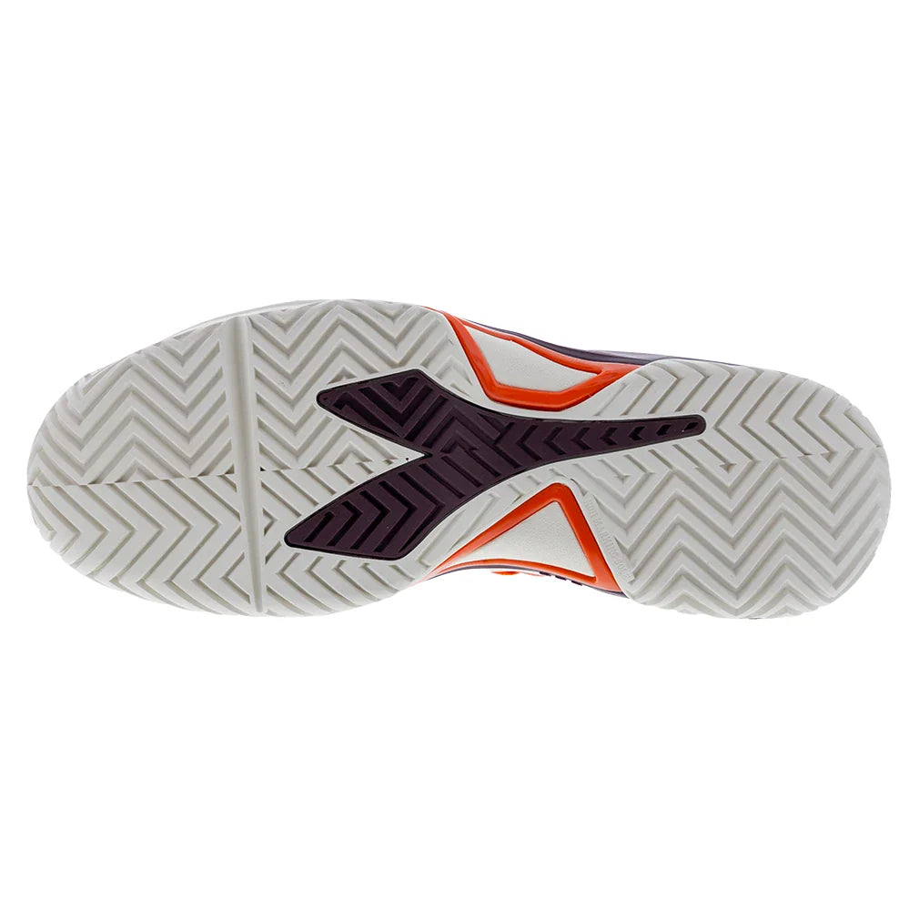 Men's B.Icon 3 AG Court Shoes Nasturtium and Whisper White