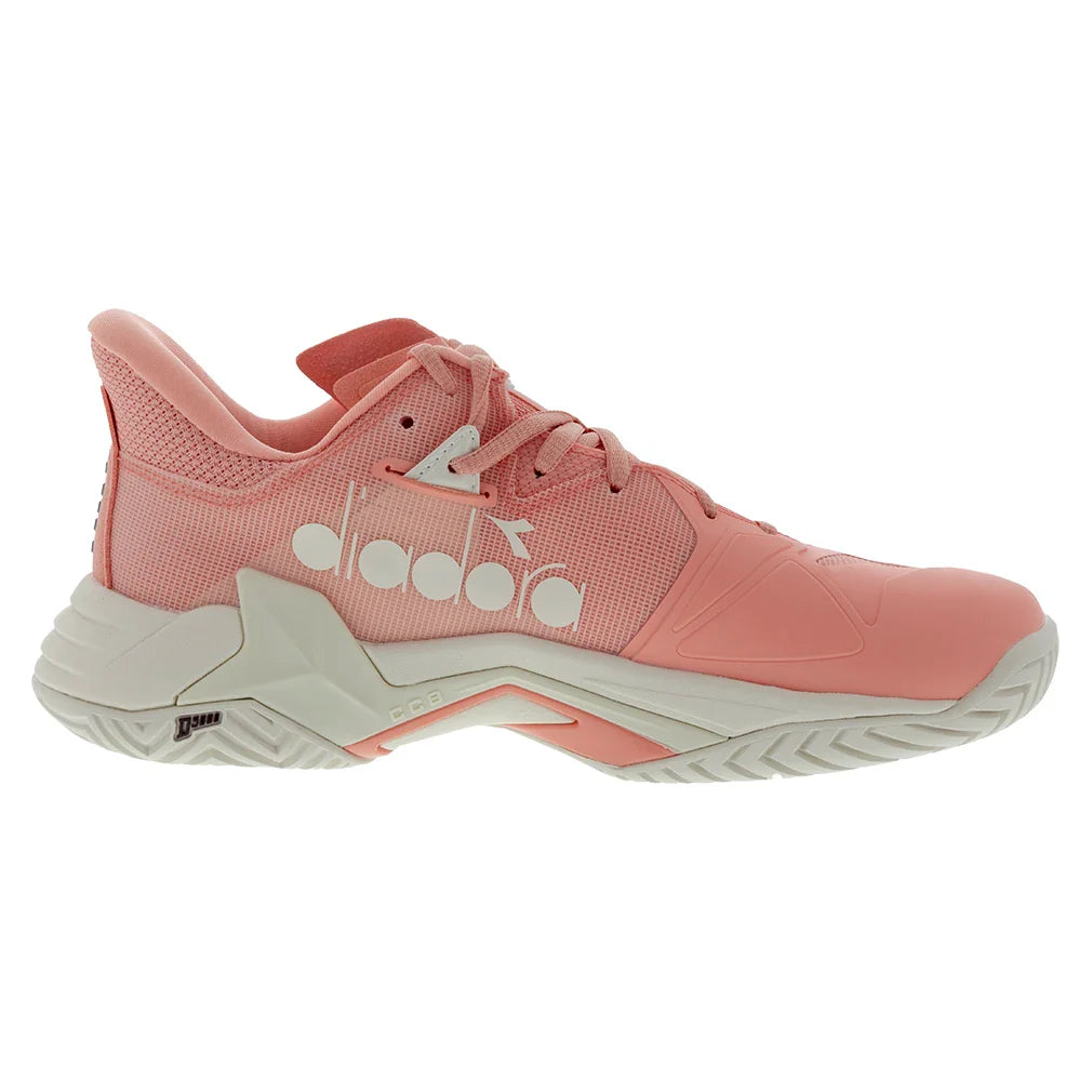 Women's B.Icon 3 AG Court Shoes Desert Flower and Whisper White
