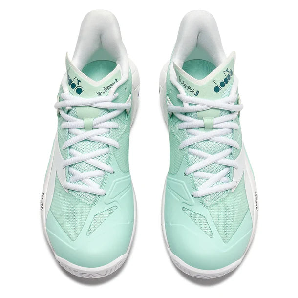 Womens B.Icon 3 AG Court Shoes Bay and White