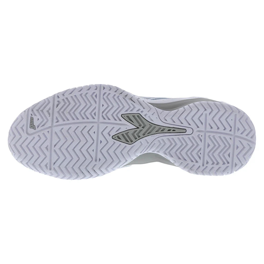 Men's Blushield Torneo 3 Court Shoes White and Silver