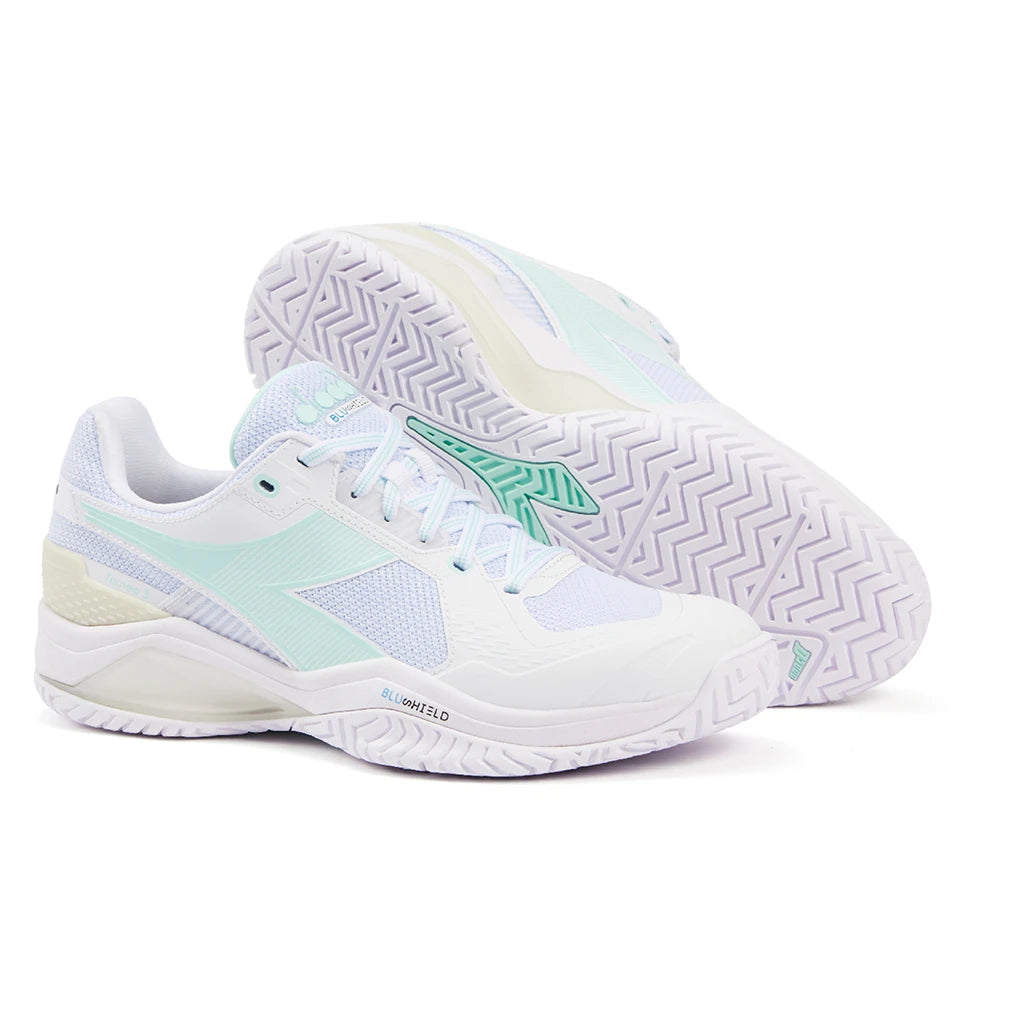 Women's Blushield Torneo 3 Court Shoes White and Bay