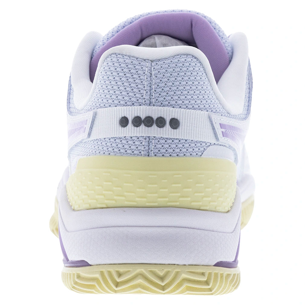 Women's Blushield Torneo 3 AG Clay Shoes White and Orchid Bloom