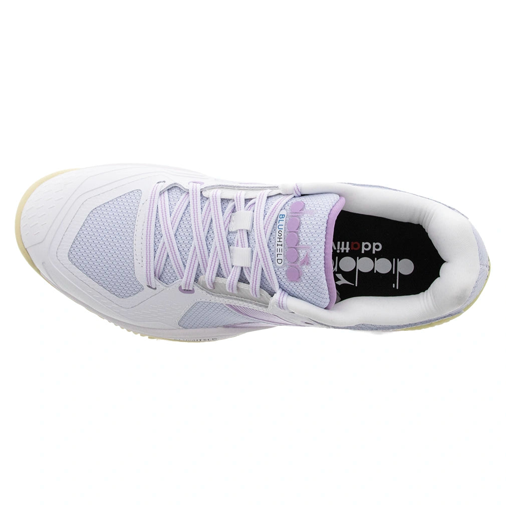 Women's Blushield Torneo 3 AG Clay Shoes White and Orchid Bloom