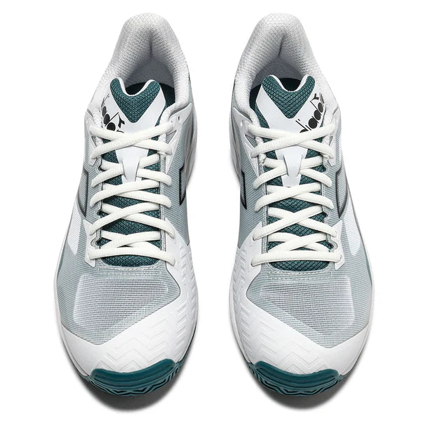 Men's Trofeo 4 AG Court Shoes White and Black