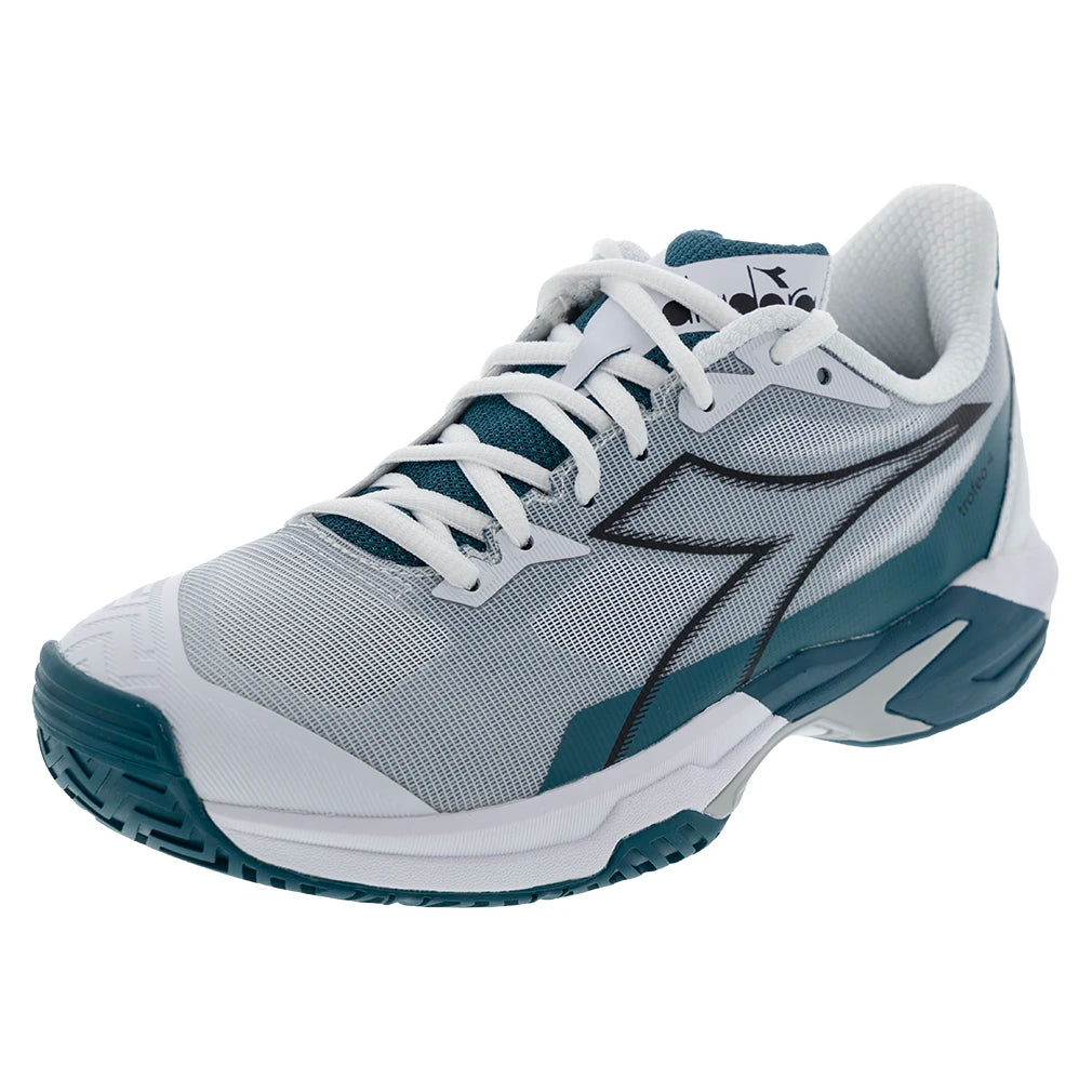 Men's Trofeo 4 AG Court Shoes White and Black