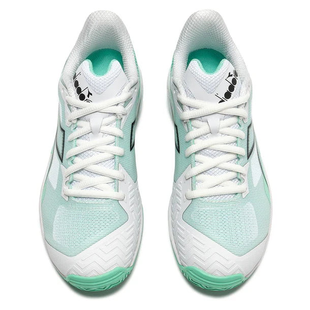 Women's Trofeo 4 W AG Court Shoes White and Cabbage