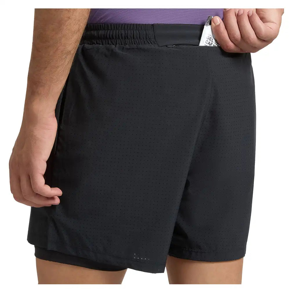 Men's 2IN1 Shorts Black