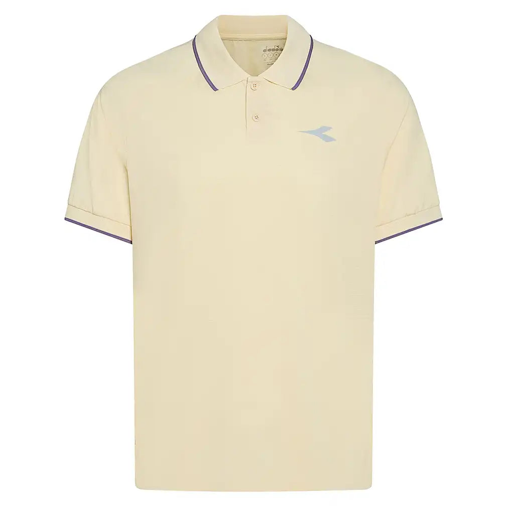 Men's Fibrazero Short Sleeve Polo Beige Shifty