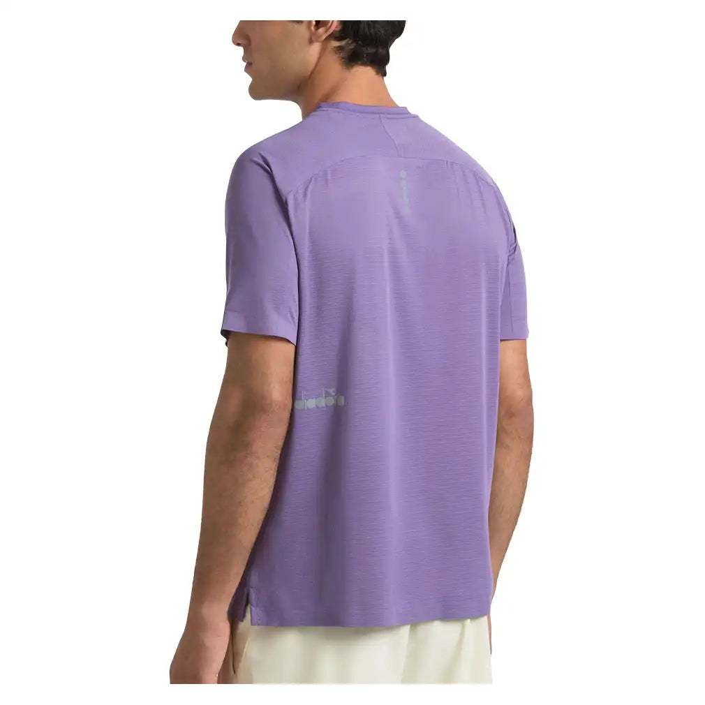 Men's Fibrazero Short Sleeve Top Violet Grape Compote