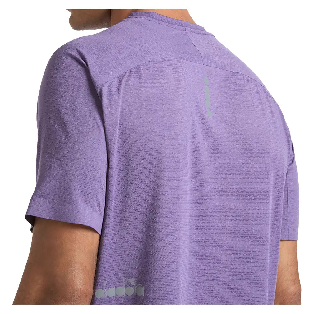 Men's Fibrazero Short Sleeve Top Violet Grape Compote