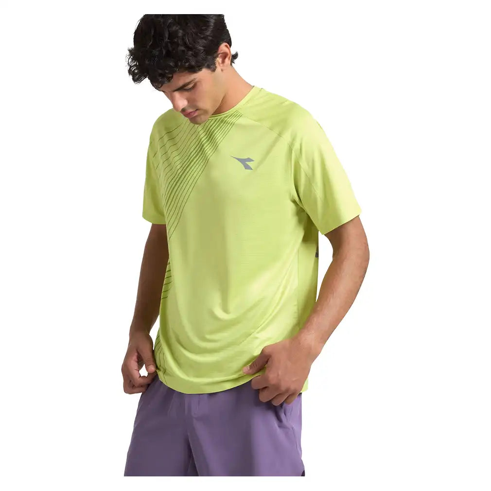 Men's Fibrazero Short Sleeve Top Wild Lime Green