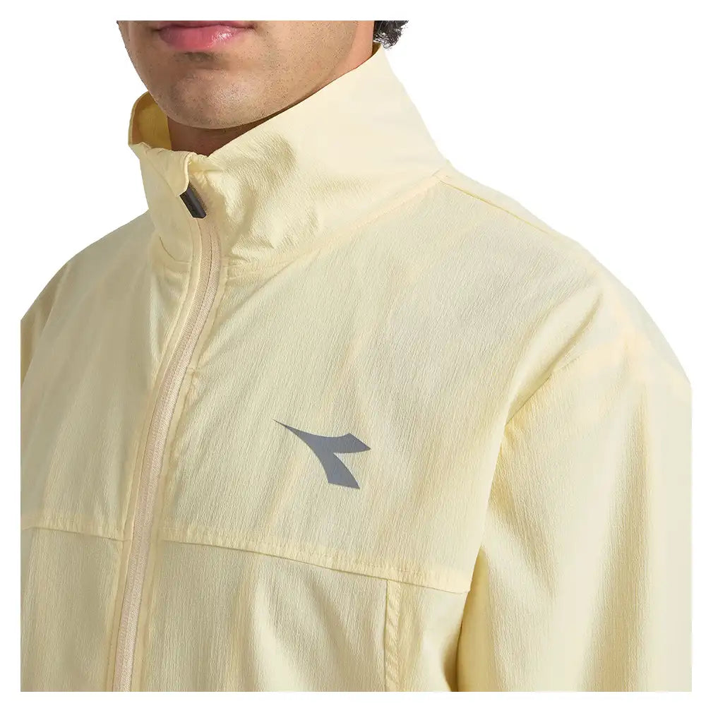 Men's Tech Track Jacket Beige Shifty