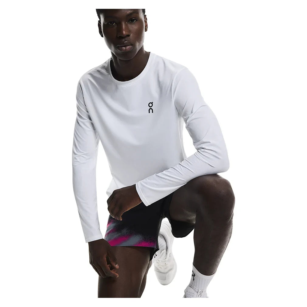 Men's Court Long Sleeve Top White