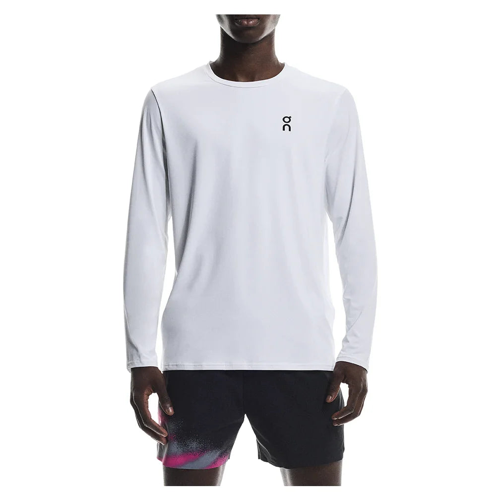 Men's Court Long Sleeve Top White