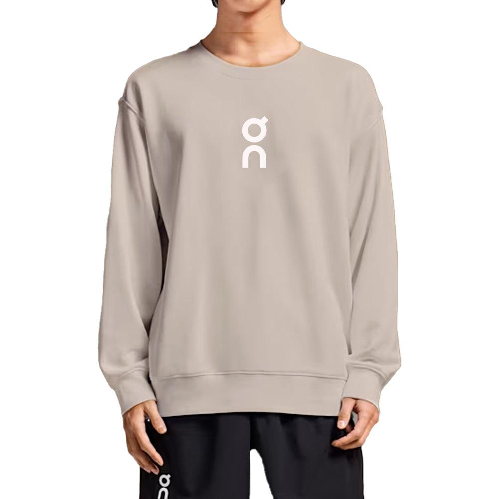 Men's Club Graphic Crew Tan