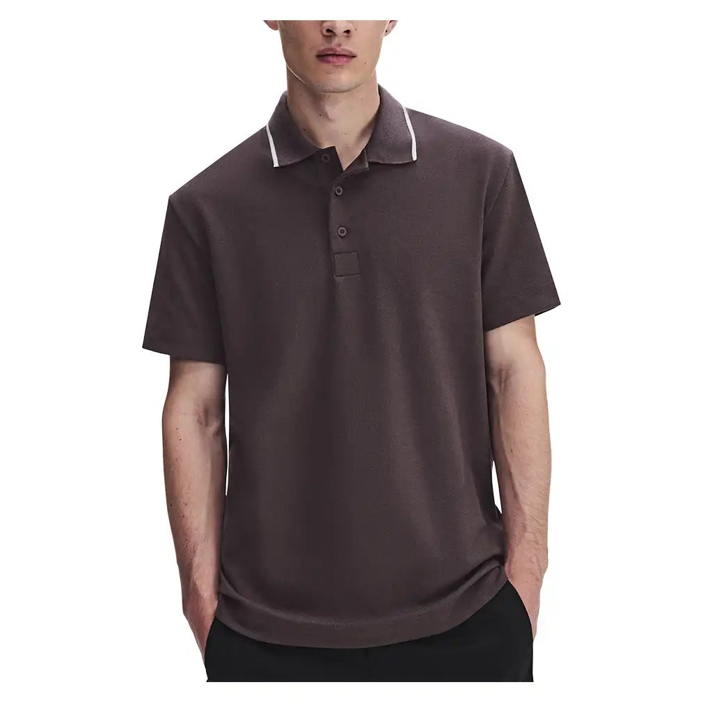 Men's Courtside Polo Mulberry