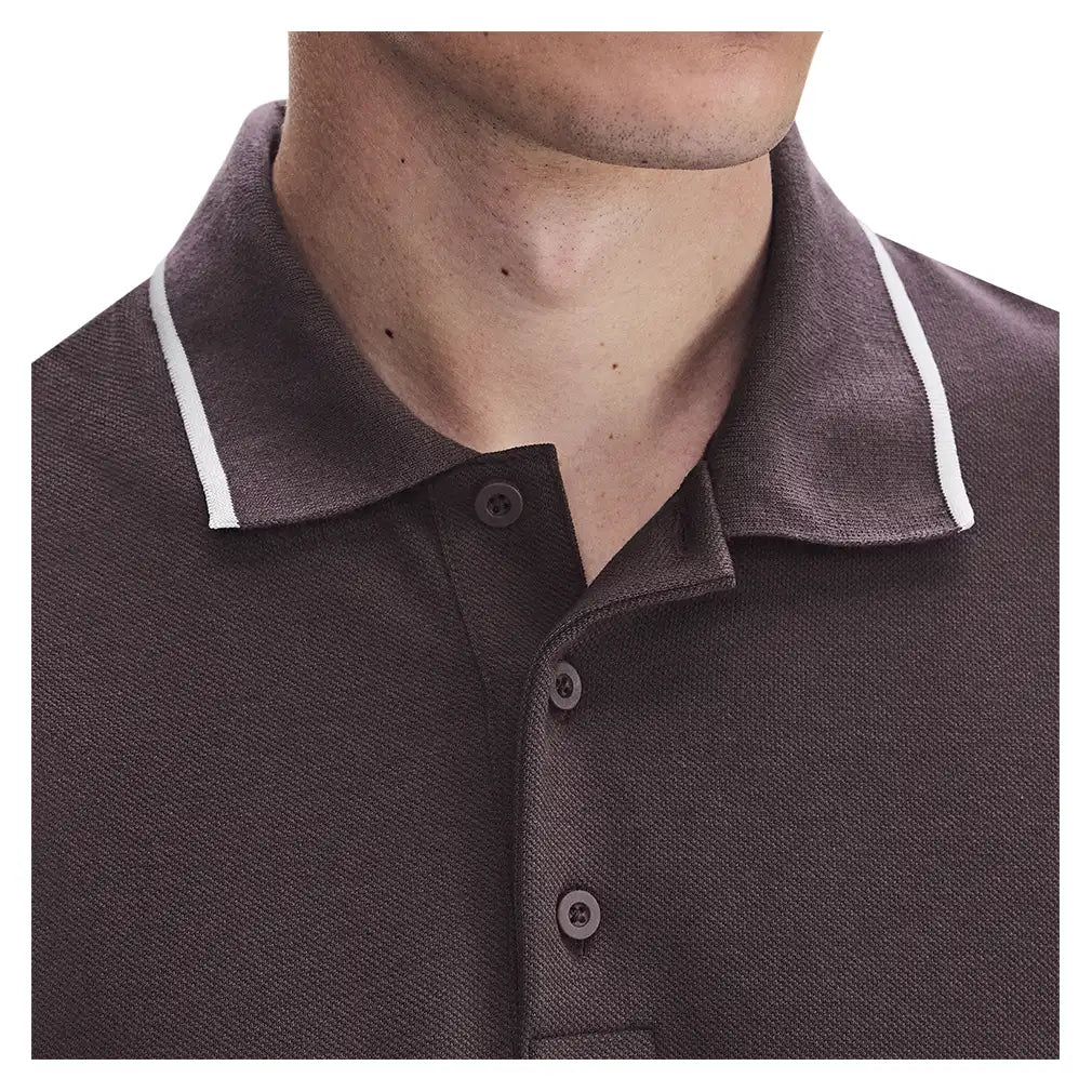 Men's Courtside Polo Mulberry