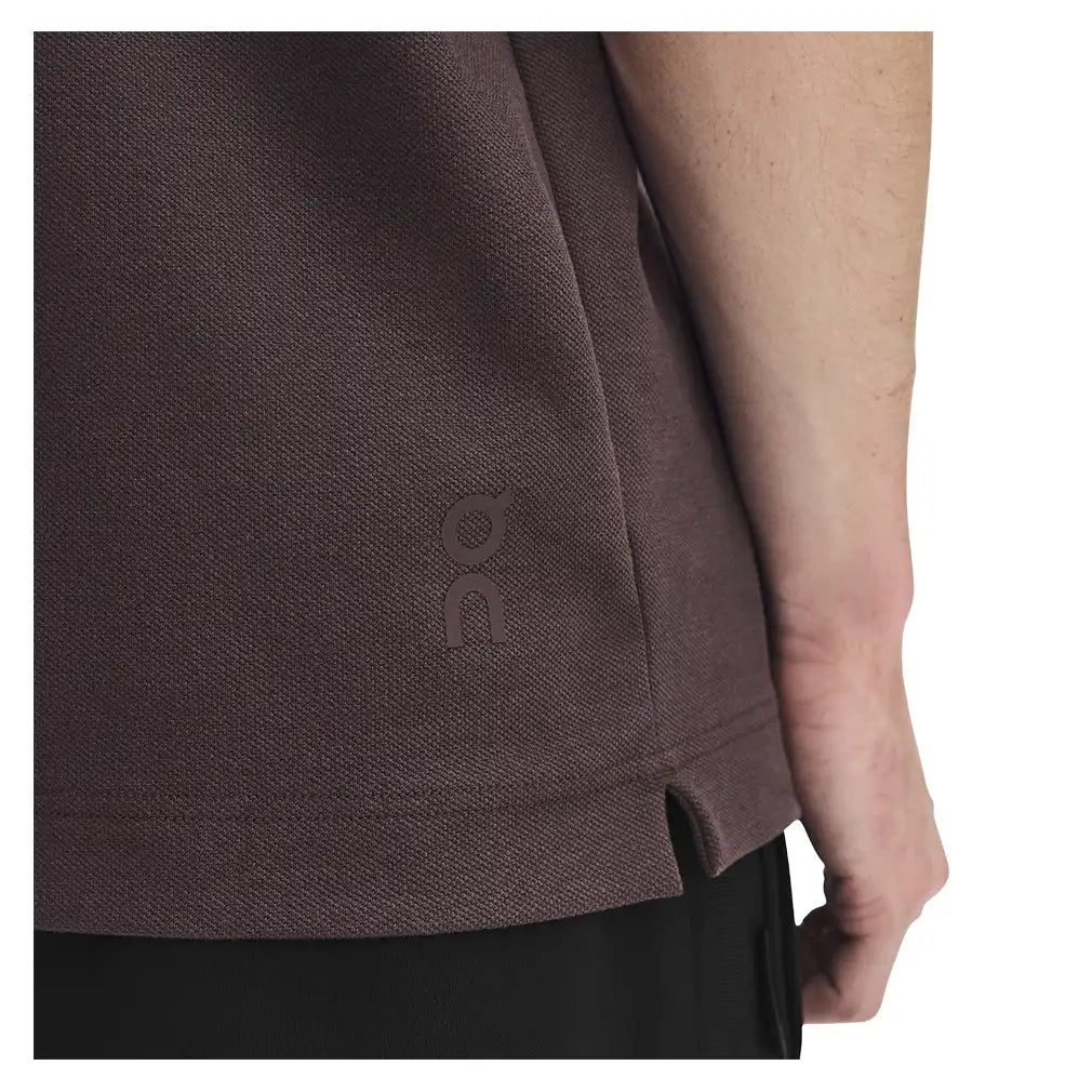 Men's Courtside Polo Mulberry