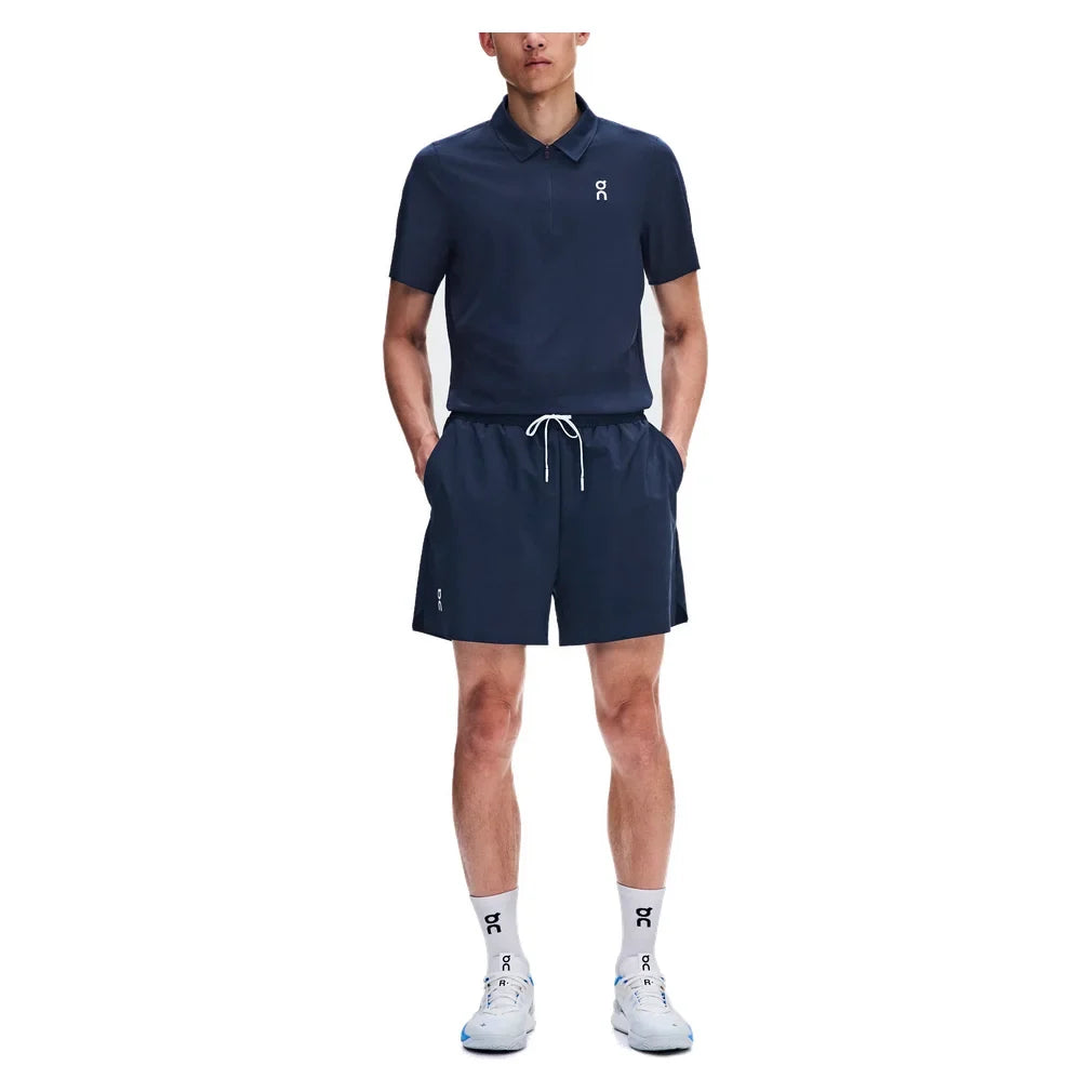Men's Court 5 Inch Tennis Shorts Inkwell, On, Tennis Express, 1MG10195495-H26-2