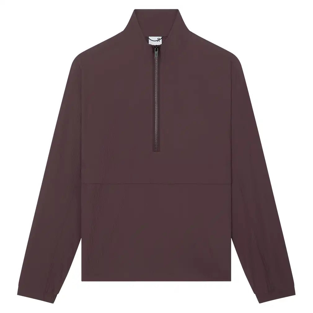 Men's Courtside 1/2 Zip Eaze Mulberry