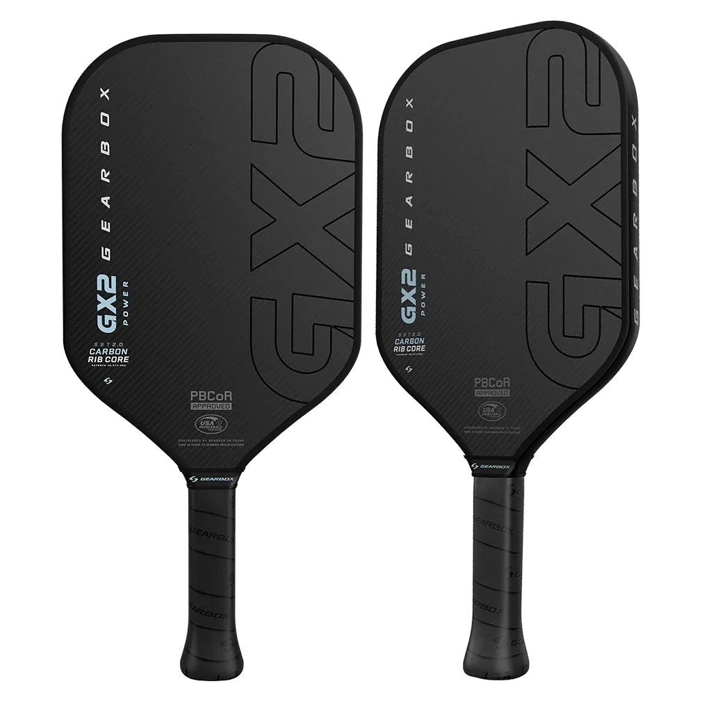 GX2 Power Hybrid Pickleball Paddle Black and Blue