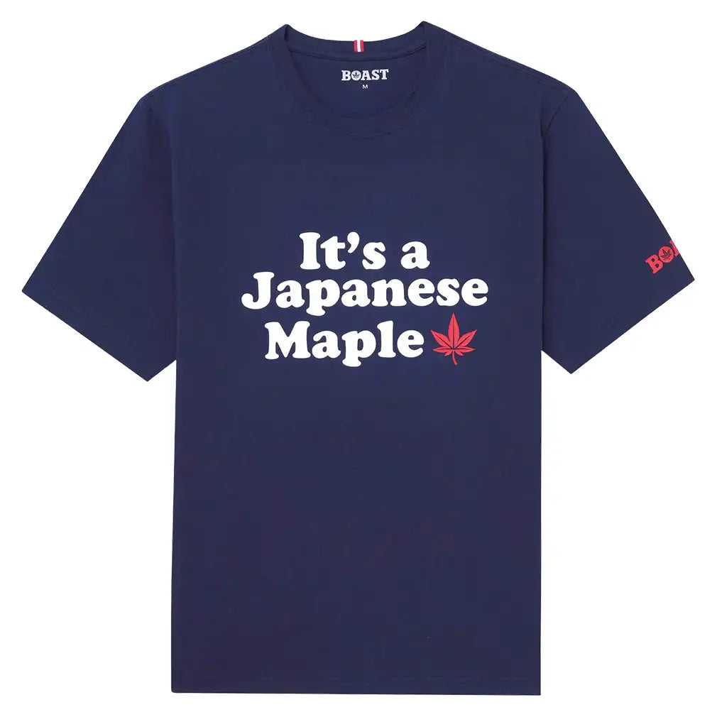 Men's Japanese Maple Leaf Tee Navy