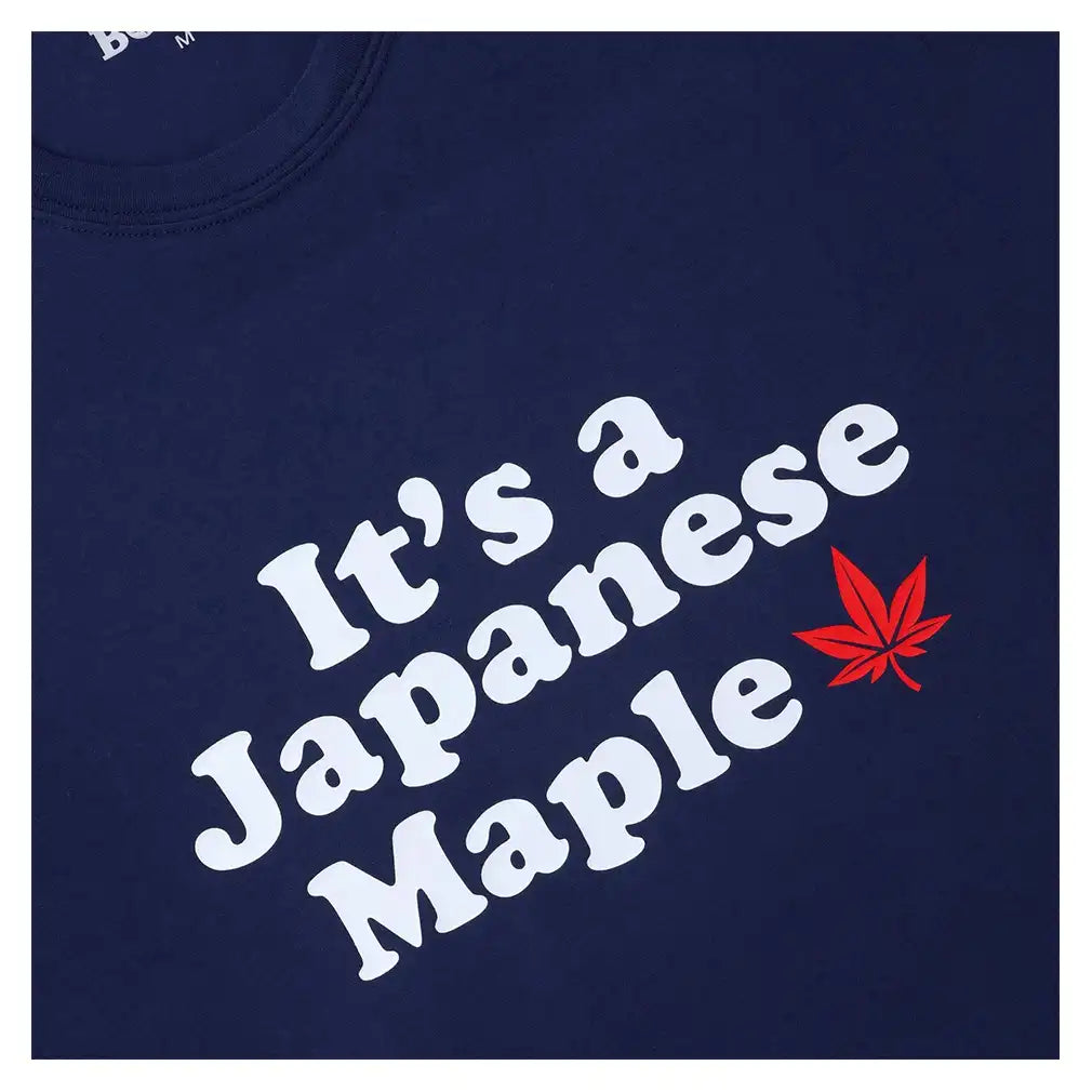 Men's Japanese Maple Leaf Tee Navy