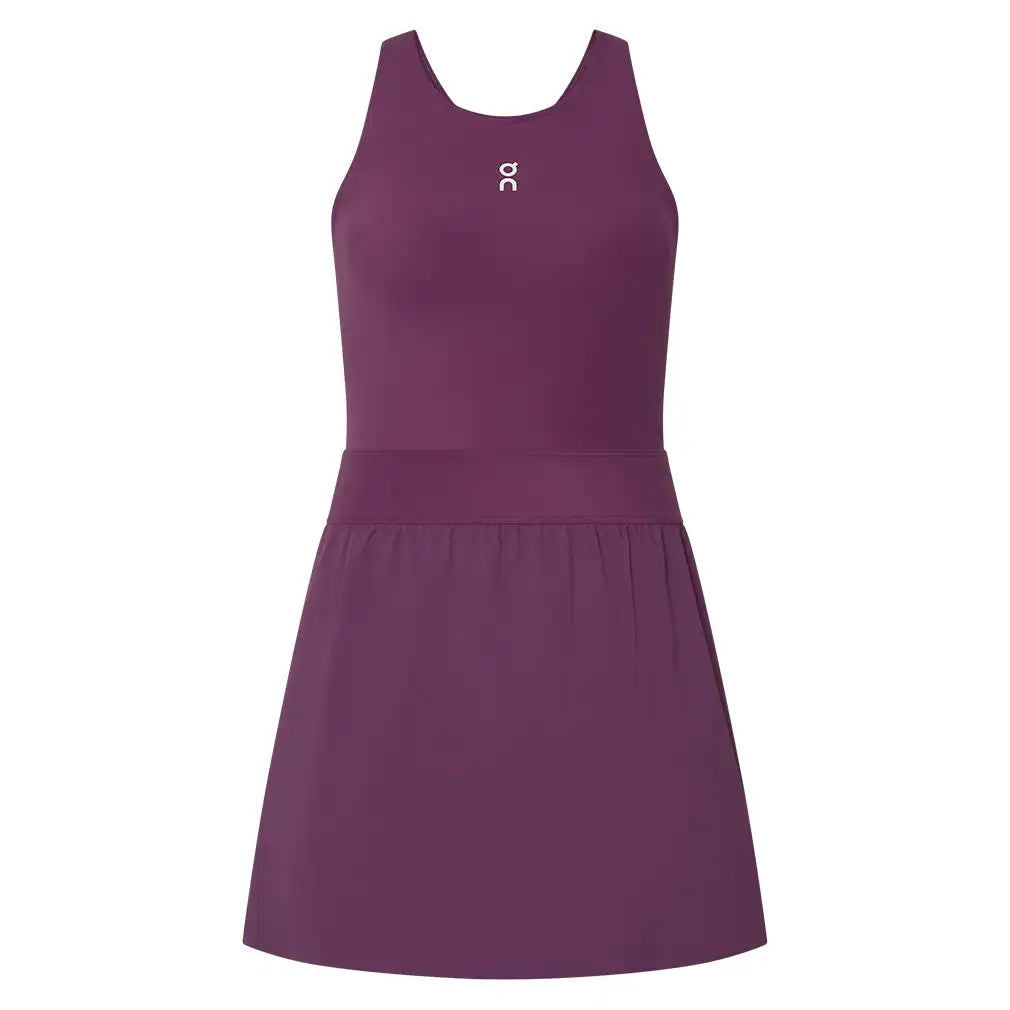 Women's Court Split Dress Cassis