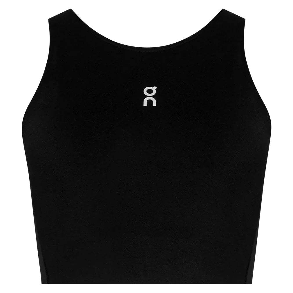 Women's Court Crop Top Black