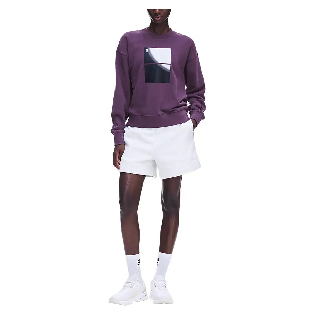 Women's Club Swing Long Sleeve Crew Cassis