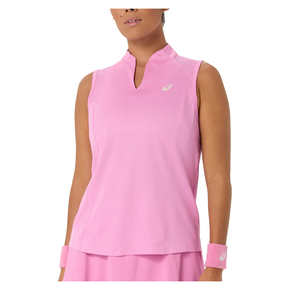 Women's Court Tank Bubblegum, Asics, Bubblegum, Pickleball Express, 2042A370-703F26-BUBBLEGUM-1