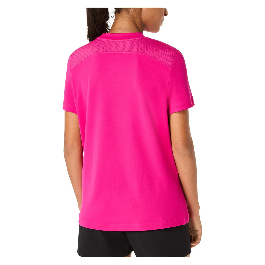 Women's Court Short Sleeve Top Pink Rave