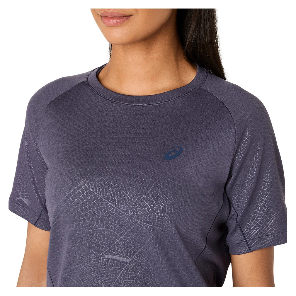 Women`s Game All Over Print Short Sleeve Tennis Top
