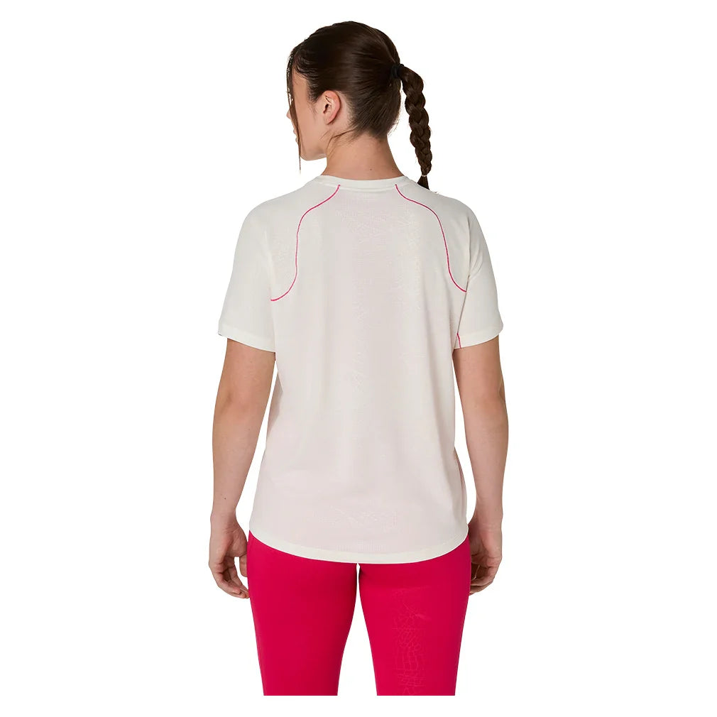 Women`s Game All Over Print Short Sleeve Tennis Top