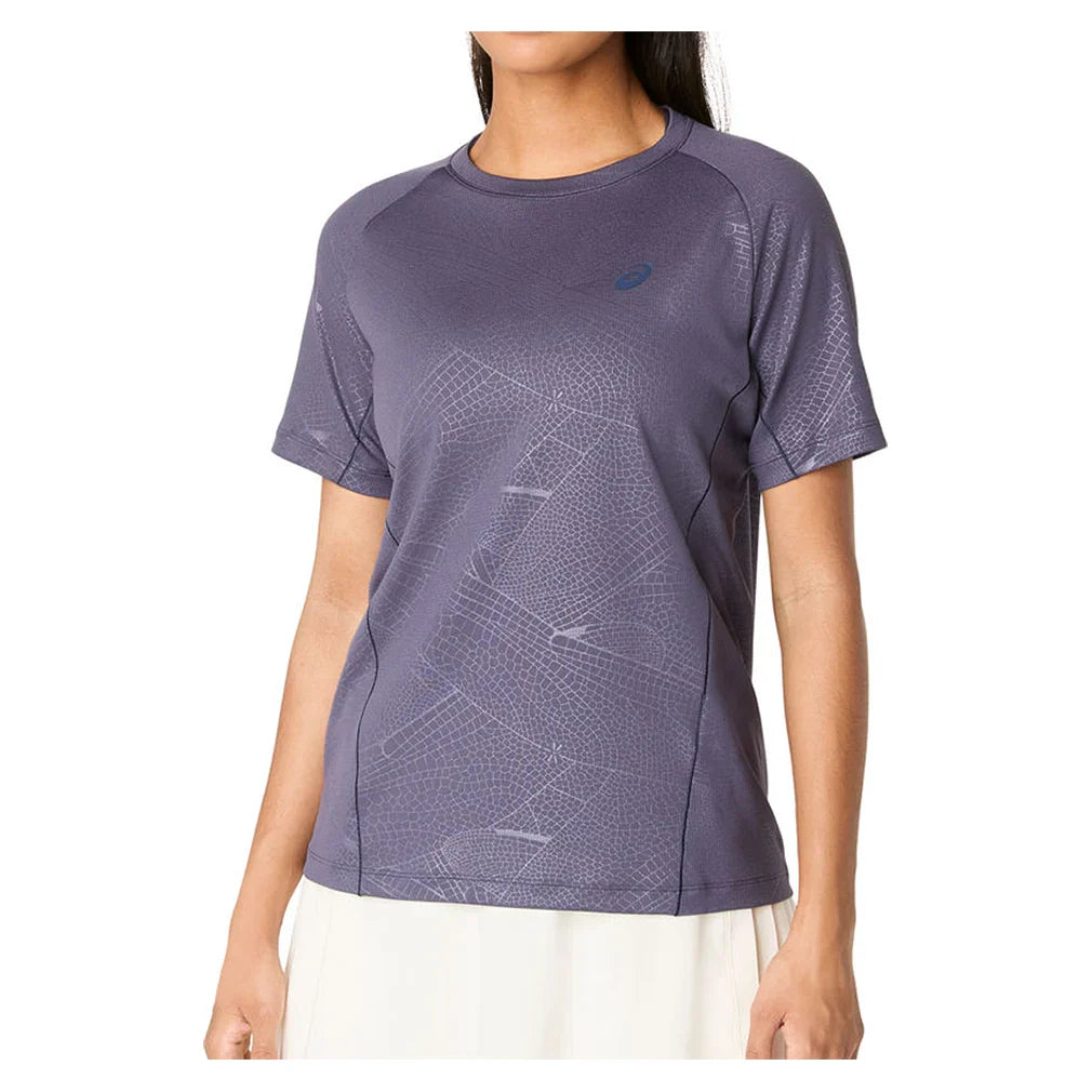 Women`s Game All Over Print Short Sleeve Tennis Top